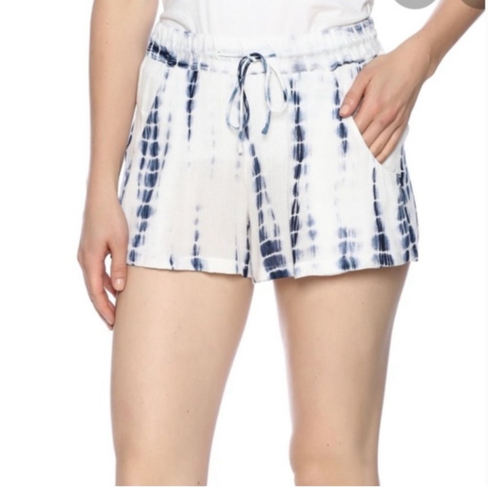 French Connection Tie Dye Gauze Shorts